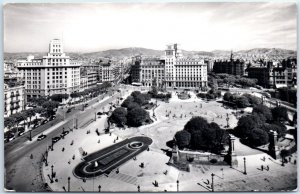 Postcard - Catalonia Square - Barcelona, Spain