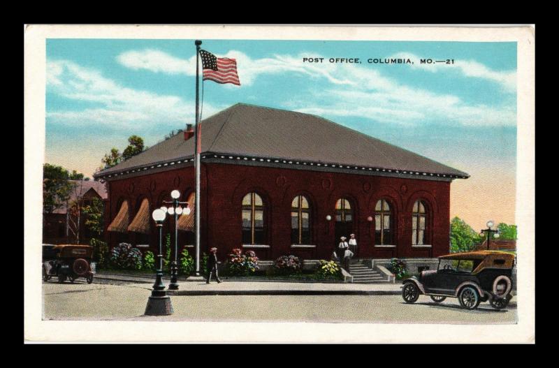 COLUMBIA MISSOURI POST OFFICE