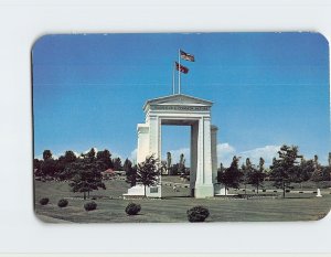 Postcard International Peace Arch, Blaine, Washington