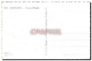 Postcard Modern Casablanca Avenue d & # 39Amade