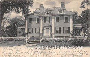 Longfellow House Cambridge, Mass, USA 1905 