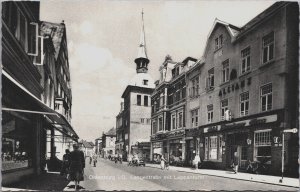 Germany Oldenburg I O Langestrasse mit Lappan Turm Vintage Postcard C166