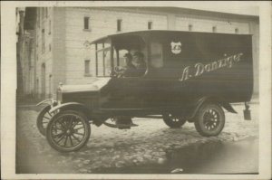 Delivery Truck c1915 Make? Model? A. Danziger Real Photo Postcard