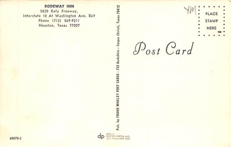 Rodeway Inn - Houston, Texas TX