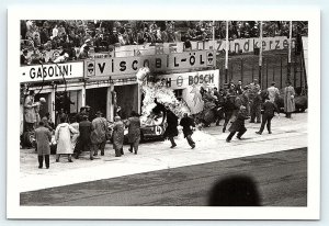 NURBURGRING, GERMANY Georgio Scarlatti FERRARI FIRE Car 4x6 Repro 2000 Postcard