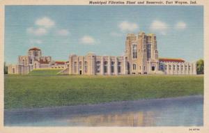 Indiana Fort Wayne Municipal Filtration Plant and Reservoir Curteich