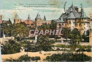 Old Postcard Reims Vue Generale Establishments Pommery