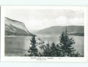 old rppc NICE VIEW Salmon Arm - Near Vernon British Columbia BC i6811