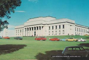 Auckland War Memorial Military Building Museum New Zealand Postcard