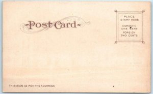 ALAMEDA, California  CA   HIGH SCHOOL  ca 1900s UDB  Postcard
