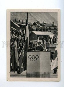 167017 Olympic Winter Games CORTINA d'Ampezzo CIGARETTE card