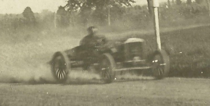 Saint Ansgar IOWA RP 1910 AUTOMOBILE RACE Car Racing nr Osage Mitchell St.