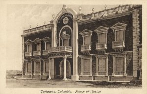 colombia, CARTAGENA, Palace of Justice (1920s) Postcard