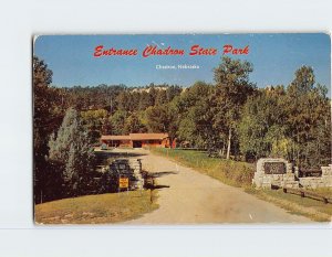 M-173946 Entrance Chadron State Park Chadron Nebraska USA