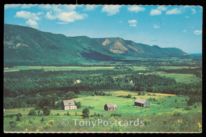 Sunrise Valley in Northern Cape Breton