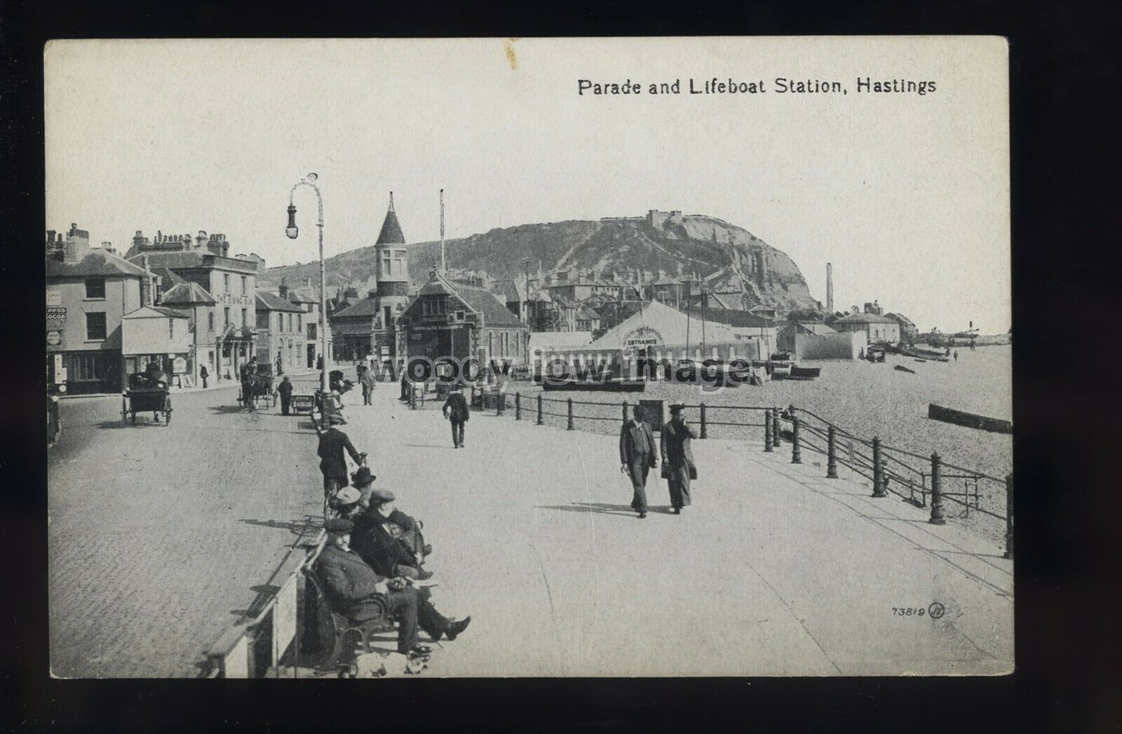 TQ3404 - Sussex - Early Parade & Lifeboat Station in Hastings ...