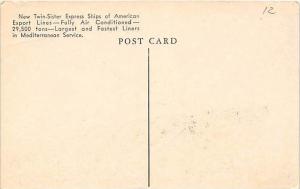 6361  S.S. Independence,  America Export Lines