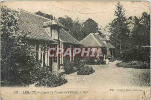 Old Postcard Lisieux Star Garden Entrance