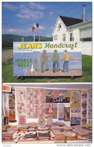 INVERNESS, Nova Scotia, Canada, PU-1990; Jean's Handcraft, Hooked Rugs