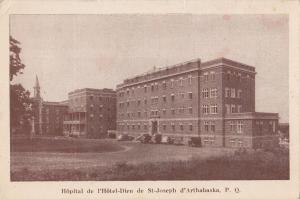B77412 Q hopital de l hotel dieu de st joseph d ar  canada scan front/back image