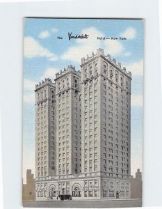 Postcard The Vanderbilt Hotel, New York City, New York