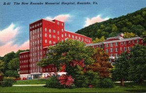 Virginia Roanoke New Memorial Hospital 1958
