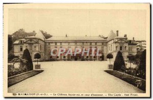 Old Postcard Malmaison Chateau is Facade Court & # 39Honneur