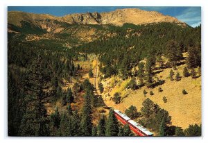 Georgetown Loop Railroad High Bridge Clear Creek Colorado Postcard