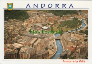 Andorra Postcard - Andorra La Vella - Aerial View of Andorra  RR14195