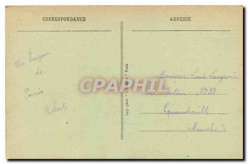 Old Postcard Paris La Madeleine