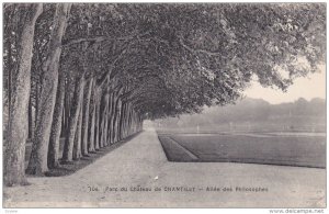 CHANTILLY, Oise, France, 1900-1910´s; Parc Du Chateau De Chantilly, Allee De...