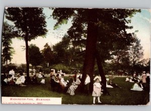 c1908 Washington Park Milwaukee Wisconsin WI Postcard
