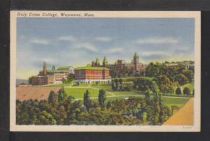 Holy Cross College,Worcester,MA Postcard 