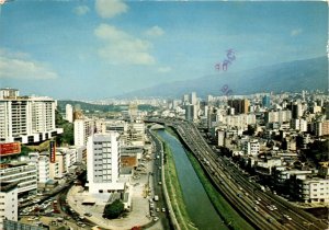 Vintage Postcard from Caracas, Venezuela - Panama Canal Journey