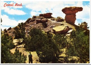 Postcard NM Sante Fe - Camel Rock