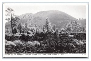 Lava Beds Sunset Crater Near Flagstaff Arizona AZ UNP Gloss Tone WB Postcard N24