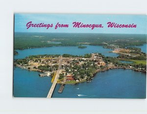 Postcard Greetings from Minocqua, Wisconsin