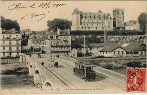 CPA PAU Le Pont de Jurancon et le Chateau (1142671)