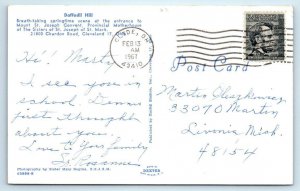 CLEVELAND, OH ~ Sisters of St. Joseph Convent DAFFODILL HILL NUNS 1967  Postcard