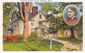 Home of Louisa Alcott Concord, Massachusetts USA