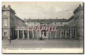 Old Postcard Compiegne The Facade du Chateau