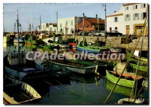 Postcard Modern Ile De Re Le Port De La Flotte