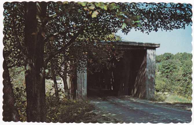 County Farm Covered Bridge - Dover NH, New Hampshire