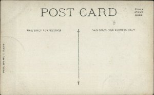 Norfolk NY Bridge Dam Homes c1910 Real Photo Postcard