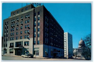 c1950's Hotel Governor Building Jefferson City Missouri MO Vintage Postcard