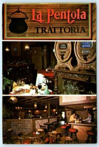 HILTON HEAD ISLAND, SC ~ Italian Restaurant LA PENTOLA TRATTORIA -4x6 Postcard