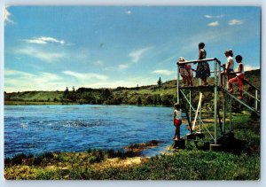 Tanaka New Zealand Postcard Pupu Springs (Waikaremumu) c1950's Vintage