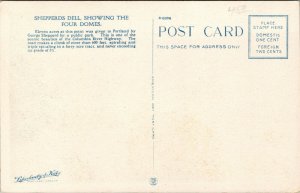 Vtg 1920s Shepperds Dell Columbia River Highway Oregon OR Postcard