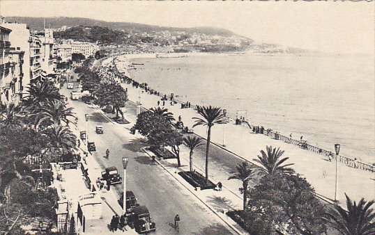 France Nice Vue generale de la Promenade des Anglais Photo