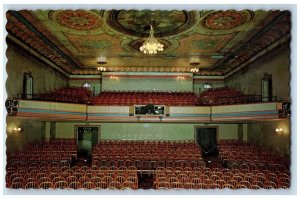 c1970's Interior of the Famous Old Opera House at Central City CO Postcard